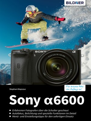 cover image of Sony A6600